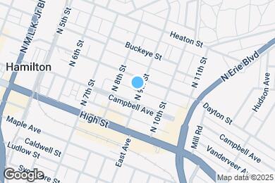 Map image of the property - 123 N 9th St