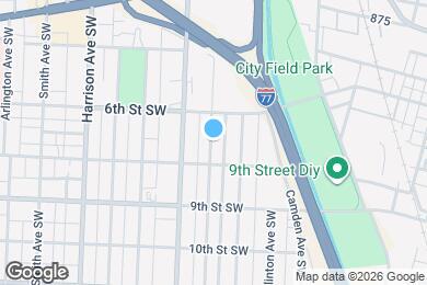 Map image of the property - 628 Garfield Ave SW