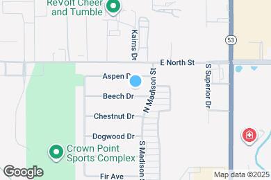 Map image of the property - 1738 Beech Dr