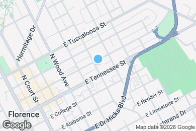 Map image of the property - 154 N Poplar St