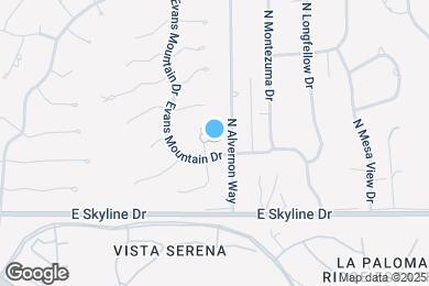 Map image of the property - 6532 N Burro Creek Pl
