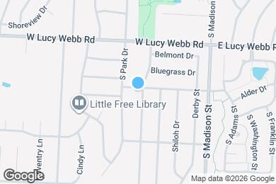 Map image of the property - 700 Canter St
