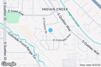 Map image of the property - 1782 S Trenton St