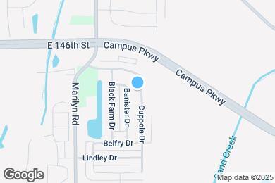 Map image of the property - 14427 Cuppola Dr