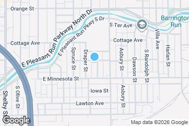 Map image of the property - 1602 Quill St