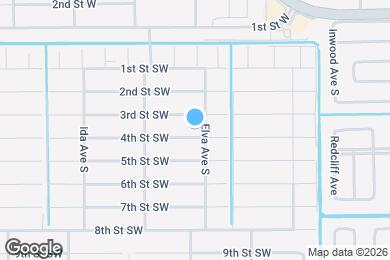 Map image of the property - 2710 4th St SW