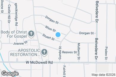 Map image of the property - 918 Stuart St