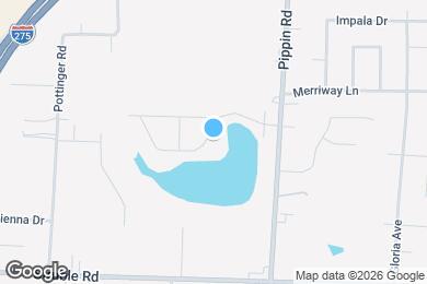 Map image of the property - Redwood Cincinnati Pippin Road