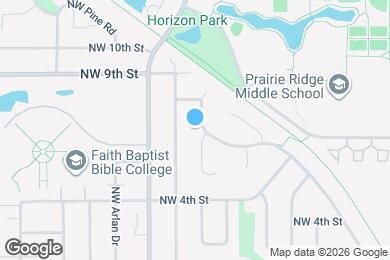 Map image of the property - 710 NW Scott St