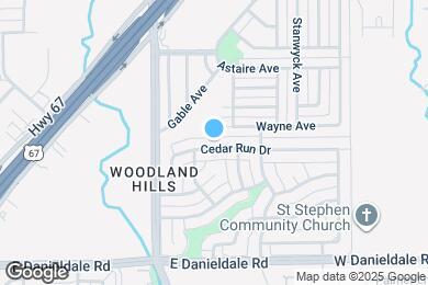 Map image of the property - 1015 Cedar Run Dr