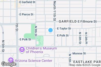 Map image of the property - 1018 E Polk St