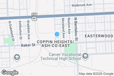 Map image of the property - 1617 N Warwick Ave