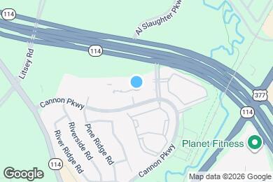 Map image of the property - MAA Copper Ridge