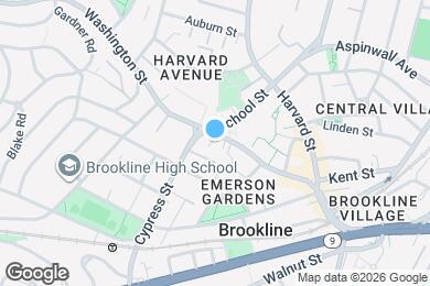 Map image of the property - 380 Washington St