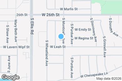 Map image of the property - 2001 S Monticello Ave