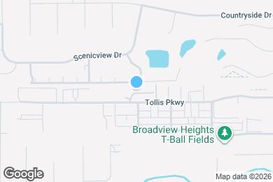 Map image of the property - 816 Tollis Pkwy