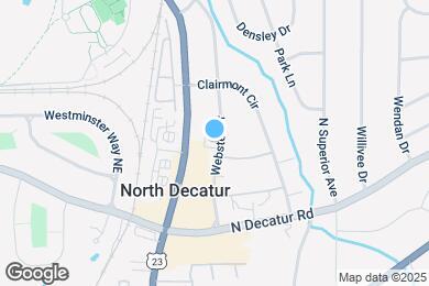 Map image of the property - 561 Emory Oaks Way