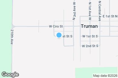 Map image of the property - 501 W 1st St S