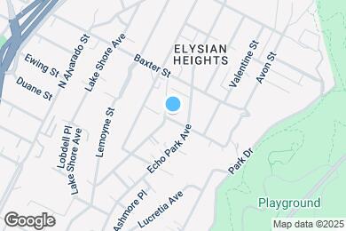 Map image of the property - 1625 Ewing St