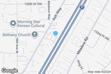 Map image of the property - 15310 14th Ave W