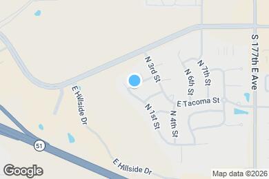 Map image of the property - 2101 N 1st St