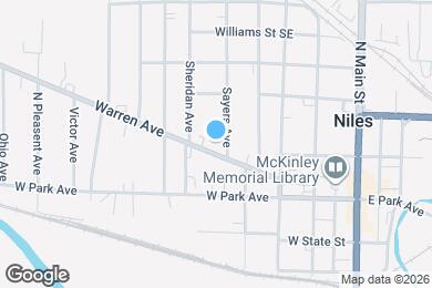 Map image of the property - 336 Warren Ave