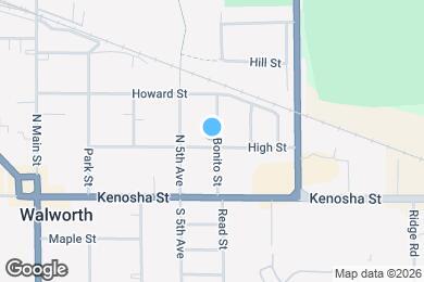 Map image of the property - 201 Bonito St