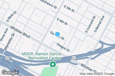 Map image of the property - 3048 Guirado St