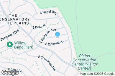 Map image of the property - 21148 E Eastman Dr