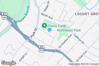 Map image of the property - 625 Davis Ave