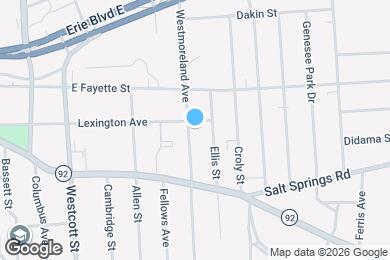 Map image of the property - 407 Westmoreland Ave