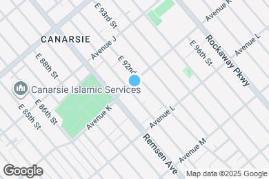 Map image of the property - 3BR 1BA Sunny Corner Duplex w/ private yard