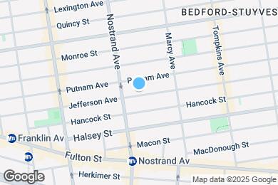 Map image of the property - 209 Jefferson Ave