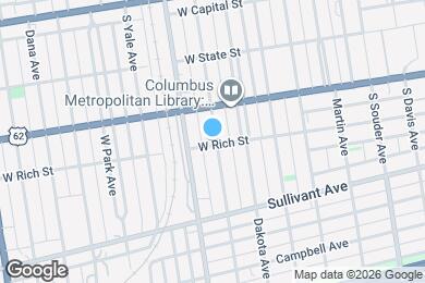 Map image of the property - 219 S Cypress Ave