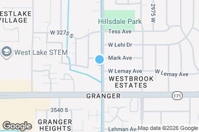 Map image of the property - 3400 S 3200 W