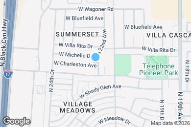 Map image of the property - 2202 W Charleston Ave