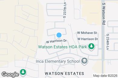 Map image of the property - 23790 W Harrison Dr