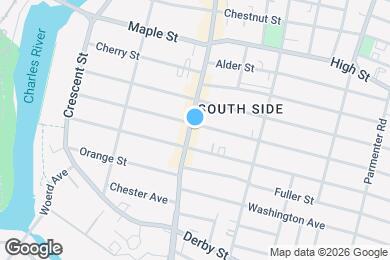 Map image of the property - 662 Moody St