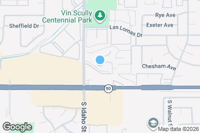 Map image of the property - 1056 S Idaho St