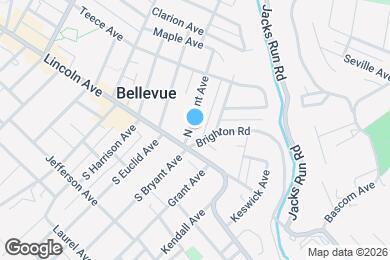 Map image of the property - 20 N Bryant Ave