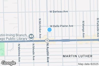 Map image of the property - 4031 N Austin Ave
