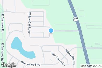 Map image of the property - 2014 Southern Oak Loop