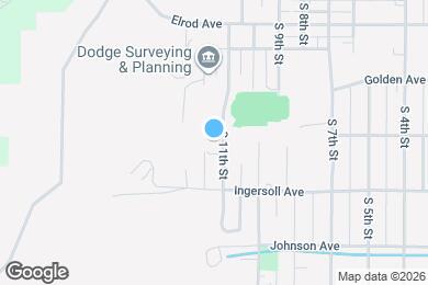 Map image of the property - 817 S 11th St