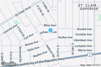 Map image of the property - 6618 Schaefer Ave
