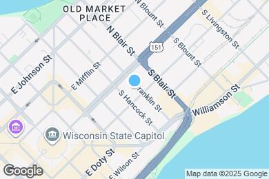 Map image of the property - 22 S Franklin St