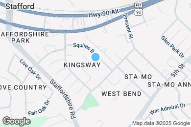 Map image of the property - 207 Queens Ct
