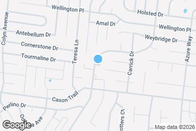 Map image of the property - 1665 Saint Andrews Dr