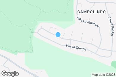 Map image of the property - 3941 Campolindo Dr