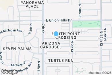 Map image of the property - 752 E Rose Marie Ln