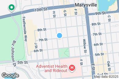 Map image of the property - 629 H St